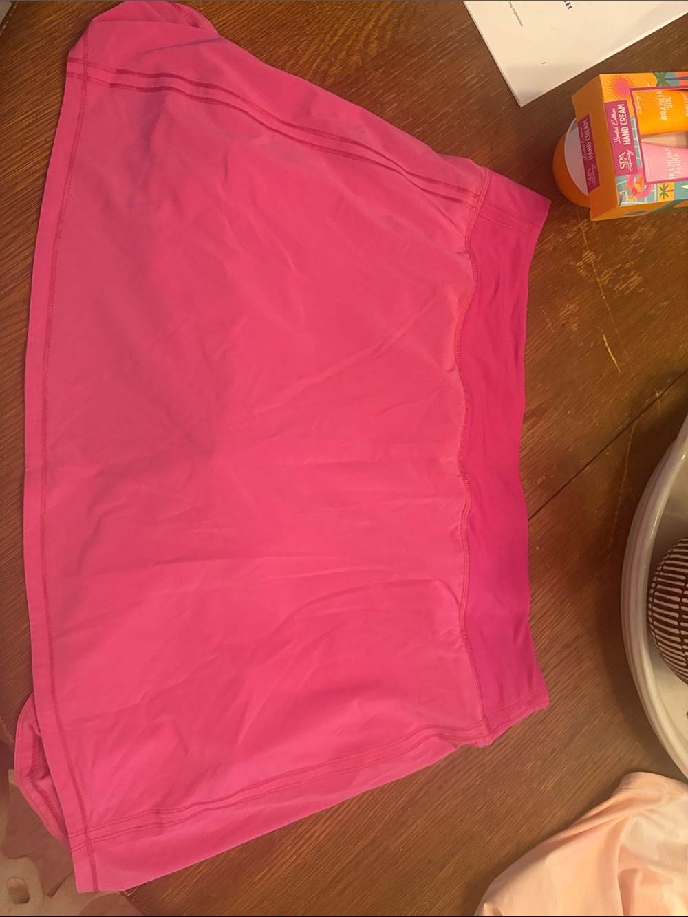 Lulu pink skirt